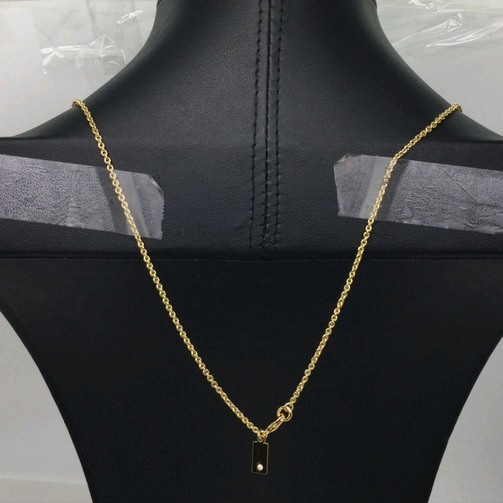Kate Spade New York Goldtone Bow Station Necklace – 31" – NWOT - Picture 4 of 5